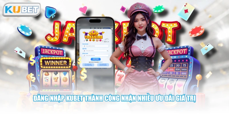 Đăng nhập KUBET thành công nhận nhiều ưu đãi giá trị 
